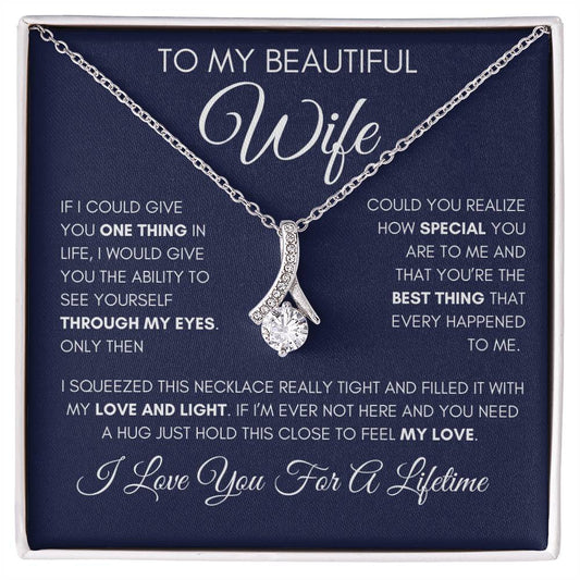 To My Beautiful Wife Alluring Beauty